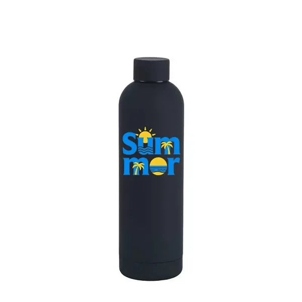 17 oz Narrow Mouth Double Wall Stainless Steel Vacuum Bottle