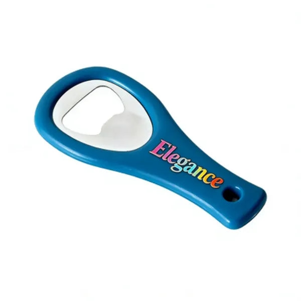 Logo Beer Bottle Opener, Portable Plastic & Steel Can