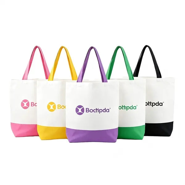 Logo Canvas Tote Bag