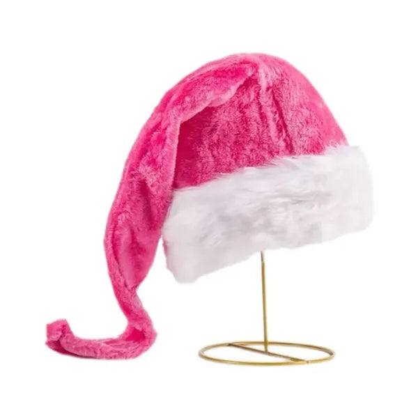 Long Plush Christmas Hat