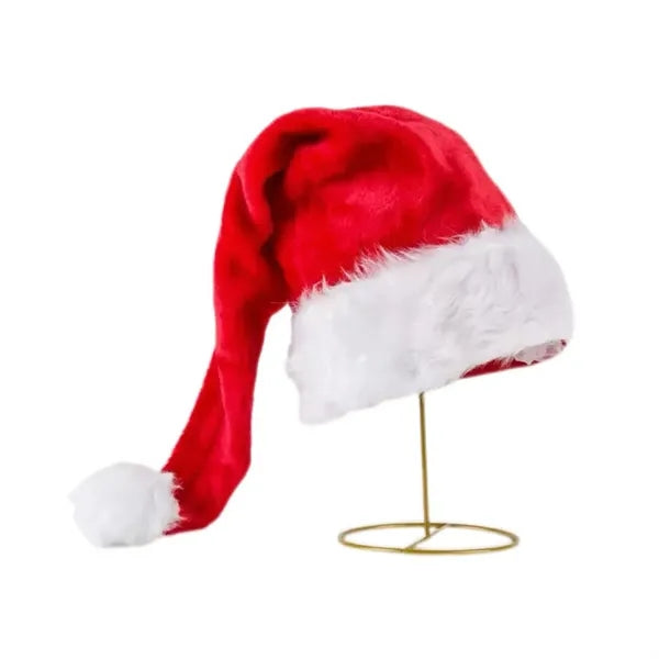 Long Plush Christmas Hat
