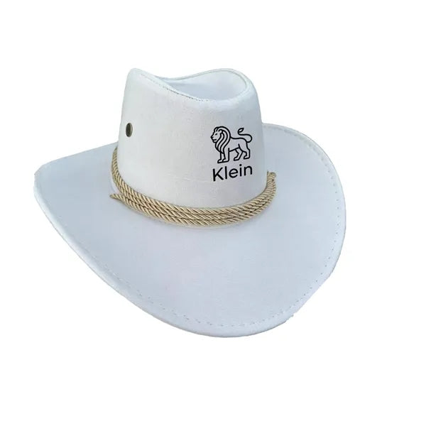 Retro Wide Brim Suede Cowboy Hat, Windproof & Sun Protection