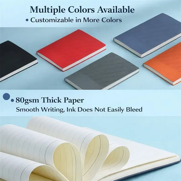 Business office softcover notebook
