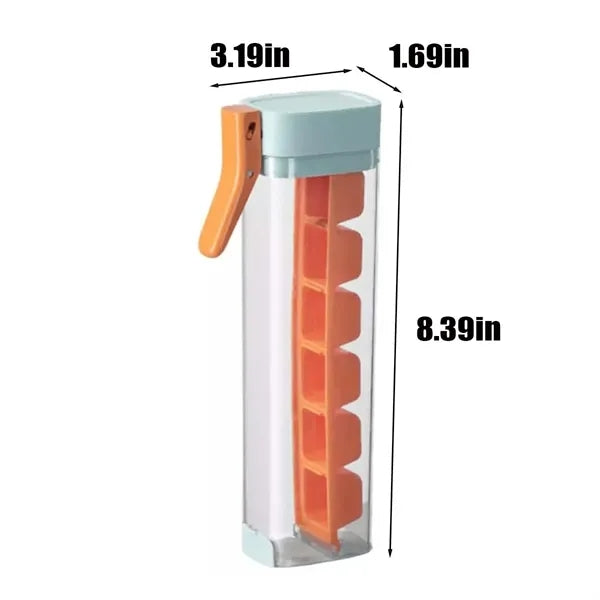 Portable Ice Cube Mold For Freezer BPA Free Easy Release