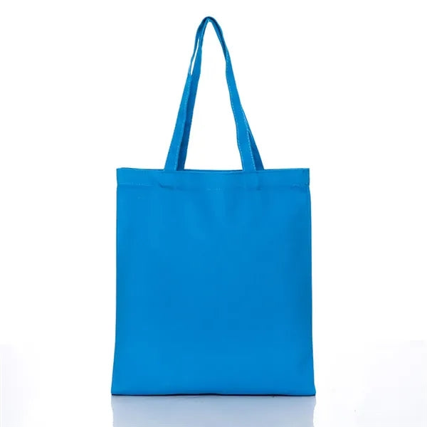 Colored Canvas Cotton Tote