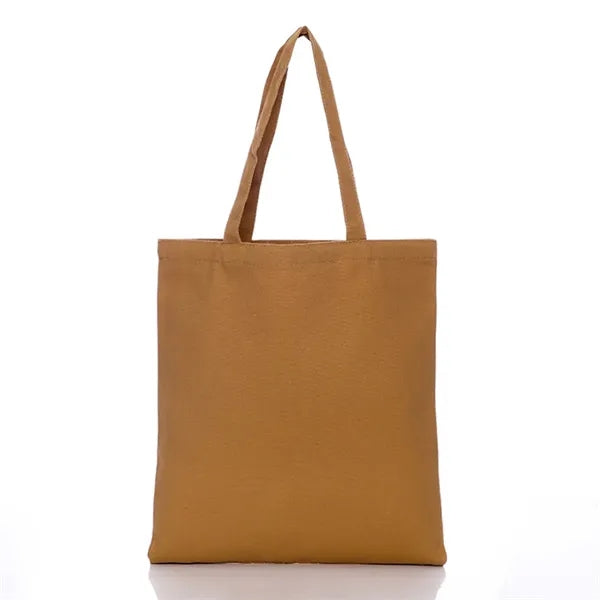 Colored Canvas Cotton Tote