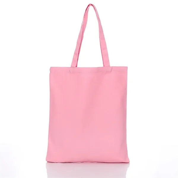Colored Canvas Cotton Tote