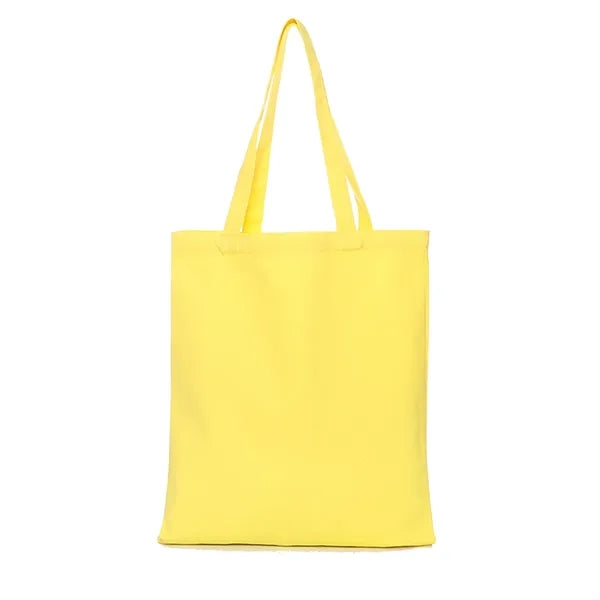 Colored Canvas Cotton Tote