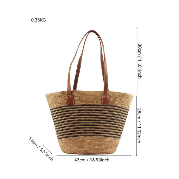 Handwoven Summer Tote Bag