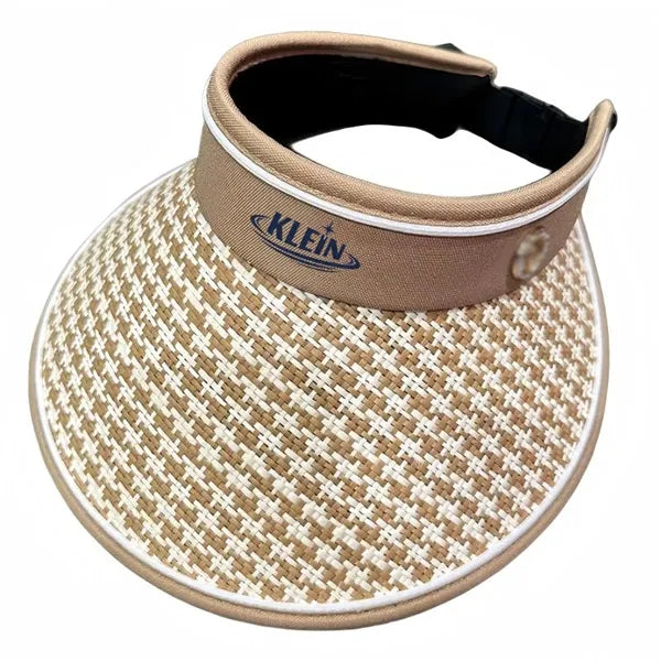 Logo UV Sun Visor Hat Wide Brim Outdoor Cap