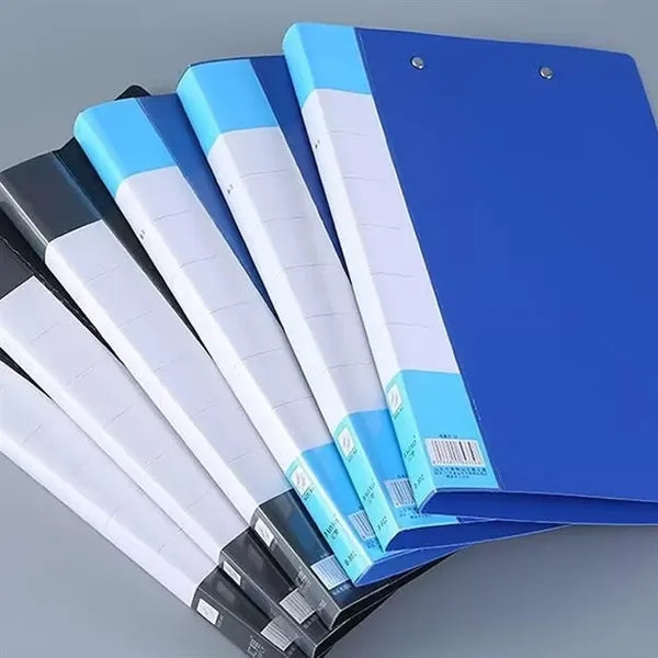 A4 Thick File Folder Double Clip Document Organizer File