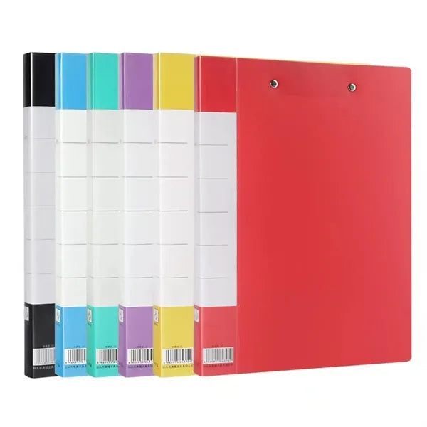 A4 Thick File Folder Double Clip Document Organizer File