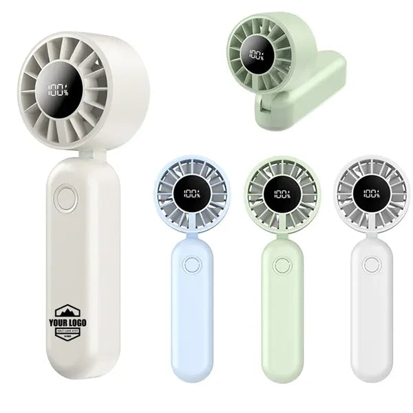 Mini Fan with LED Display