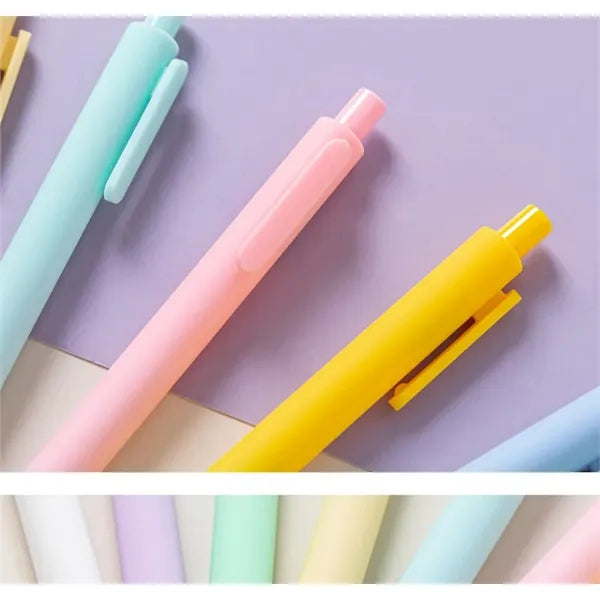 Pastel Push-Down Gel Pen