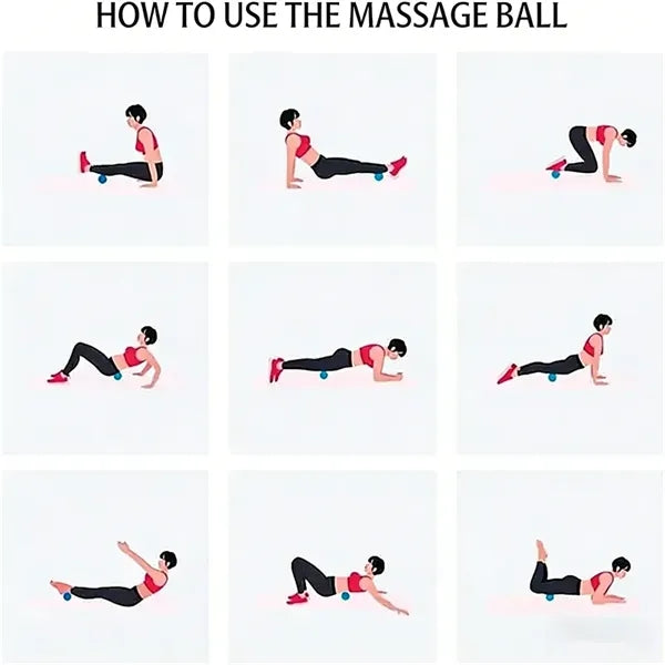 TPR Physical Massage Therapy Ball for Yoga