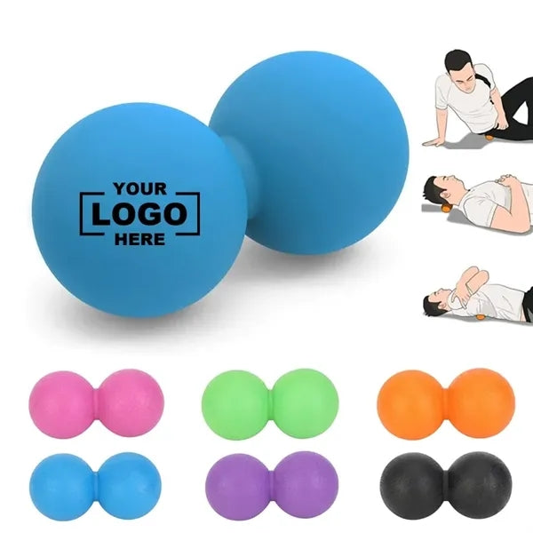 Peanut Massage Ball Double Lacrosse Deep Tissue Tool