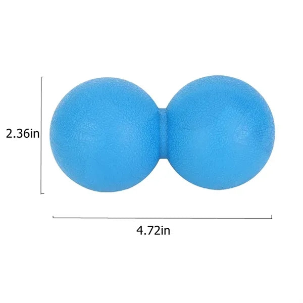 Peanut Massage Ball Double Lacrosse Deep Tissue Tool