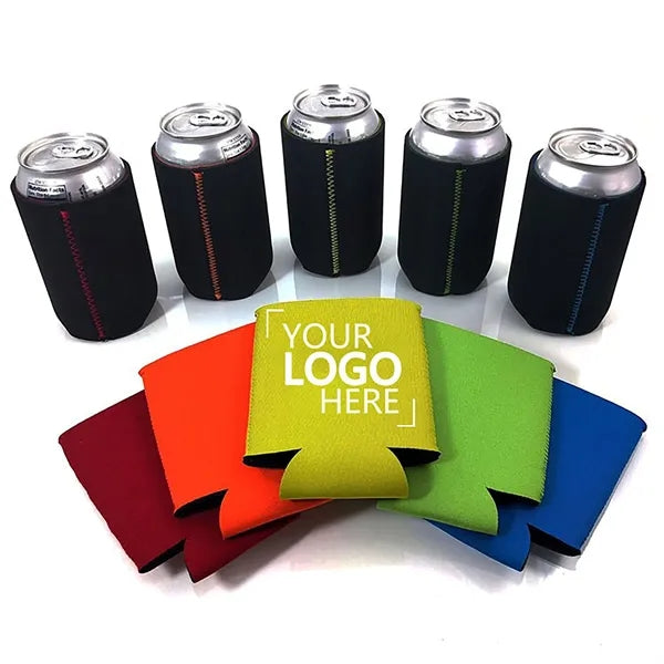 Neoprene Can Cooler Sleeve With Custom Logo