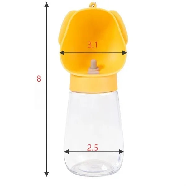 10.15oz Pet Outdoor Water Cup Leak-Proof & No Wet Mouth Mult