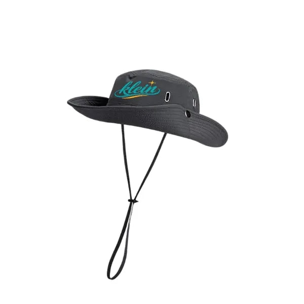 Logo Kids Outdoor Bucket Hat Adjustable Sun Cap