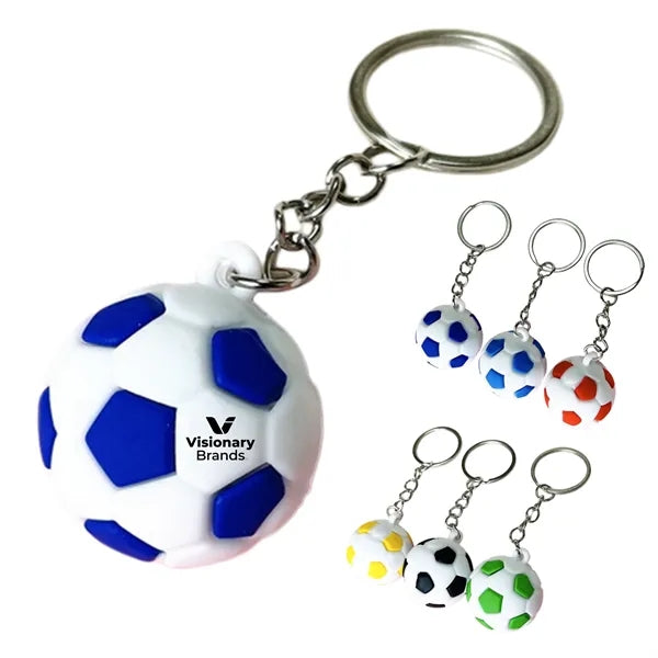 Soccer Keychain Mini Football Fan Gift Accessory