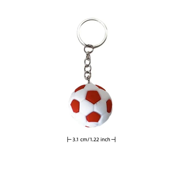Soccer Keychain Mini Football Fan Gift Accessory