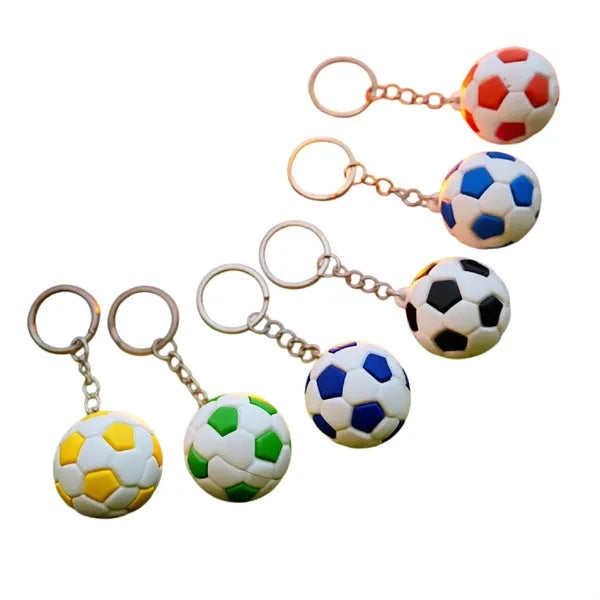 Soccer Keychain Mini Football Fan Gift Accessory