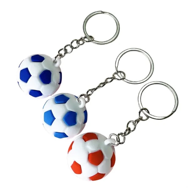 Soccer Keychain Mini Football Fan Gift Accessory