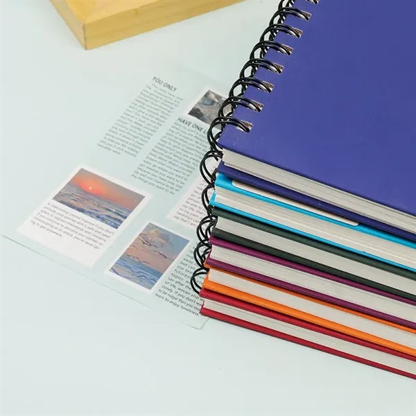 Lined Spiral Journal Notebook 160 Sheets