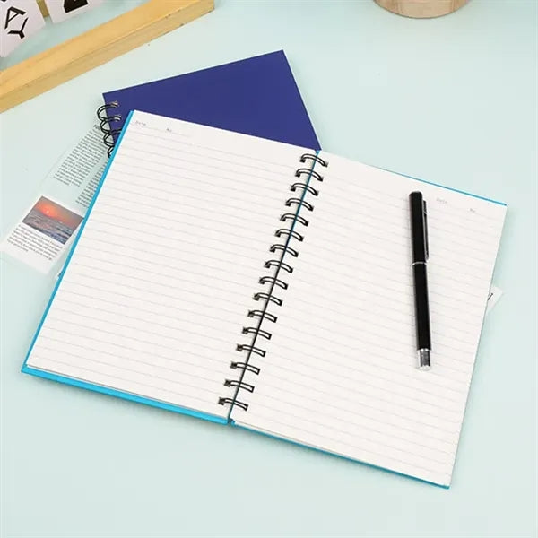 Lined Spiral Journal Notebook 160 Sheets