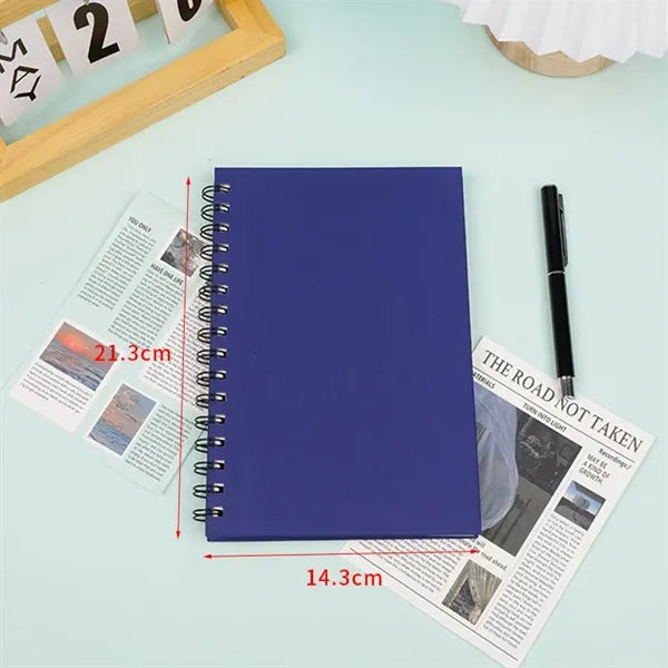Lined Spiral Journal Notebook 160 Sheets