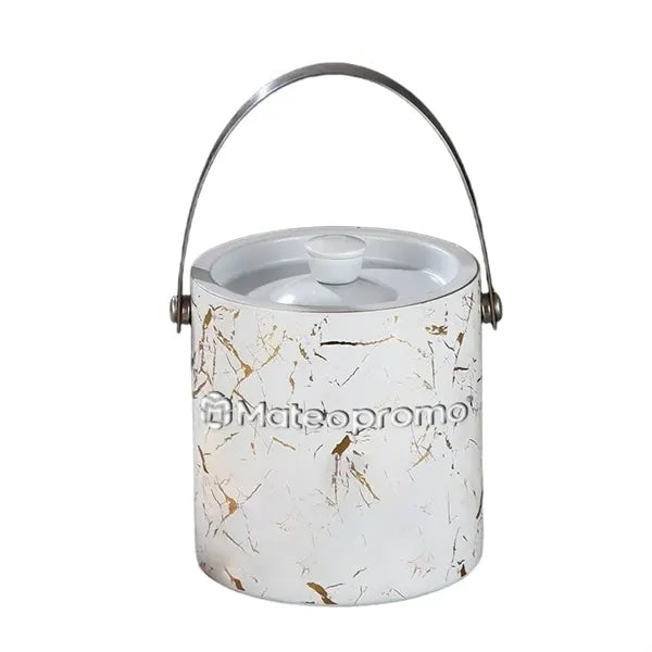 Logo Double Wall Stainless Steel Ice Bucket