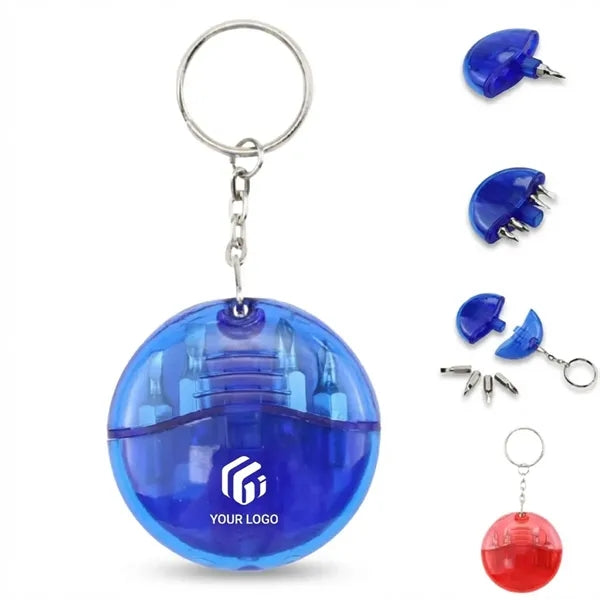 Multi-tool portable pocket EDC screwdriver set keychain