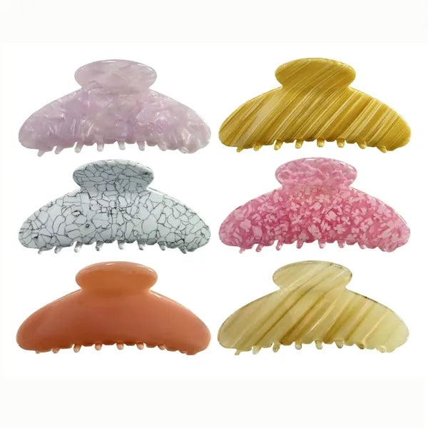 NEW Women 4.13-inch Large Acetate Hair Clip