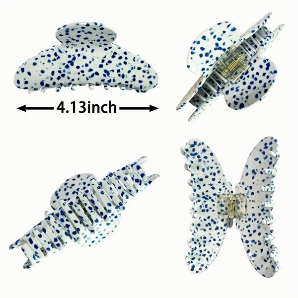 NEW Women 4.13-inch Large Acetate Hair Clip