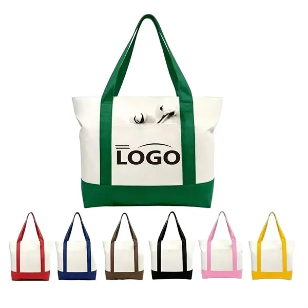 Multi-Color Lightweight Fashionable Handheld Canvas Bag