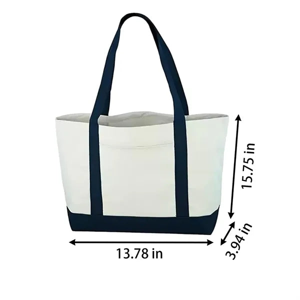 Multi-Color Lightweight Fashionable Handheld Canvas Bag