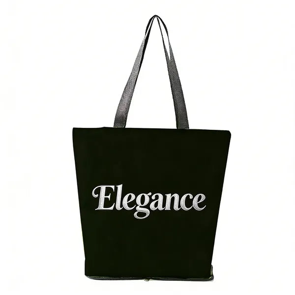 Foldable Supermarket Shopping Bag, Custom Handheld Tote Bag