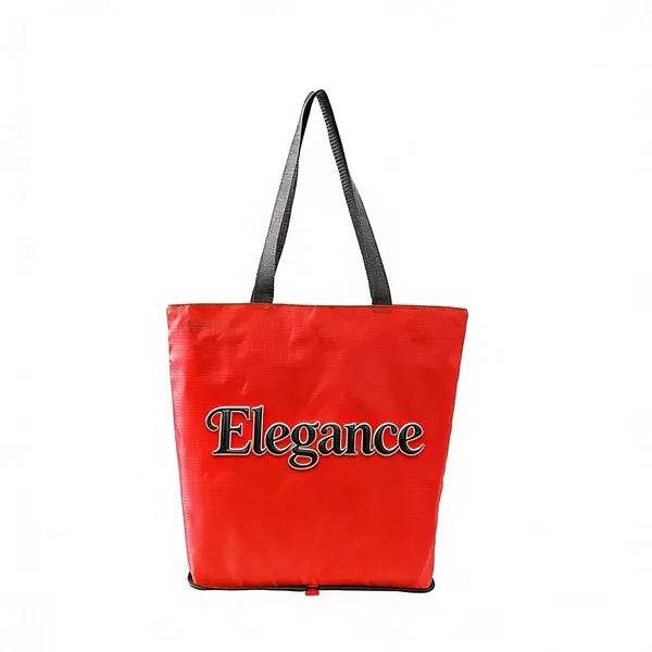 Foldable Supermarket Shopping Bag, Custom Handheld Tote Bag
