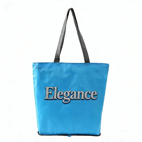 Foldable Supermarket Shopping Bag, Custom Handheld Tote Bag