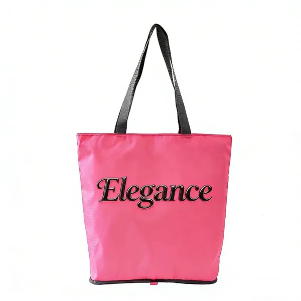 Foldable Supermarket Shopping Bag, Custom Handheld Tote Bag