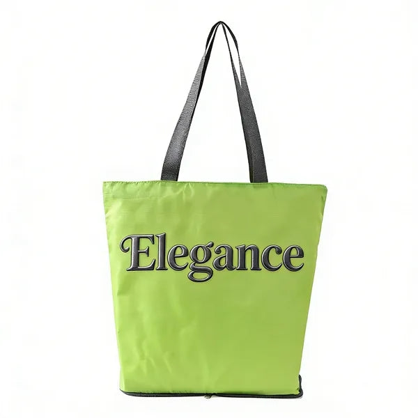 Foldable Supermarket Shopping Bag, Custom Handheld Tote Bag