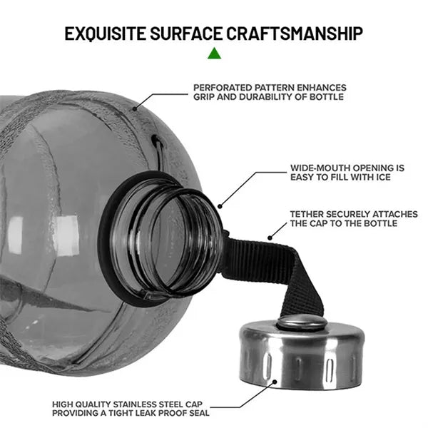 Large Capacity Sports Fitness Water Bottle