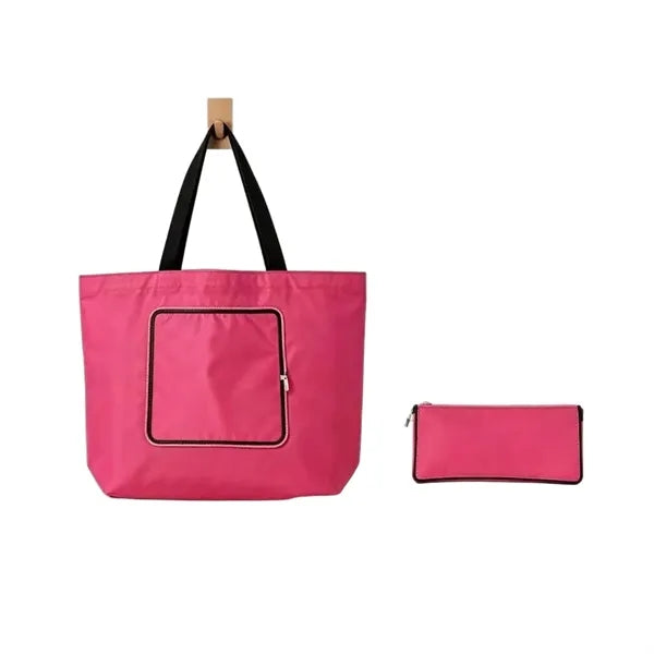 Low MOQ Multi-Color Portable Foldable Shopping Handbag