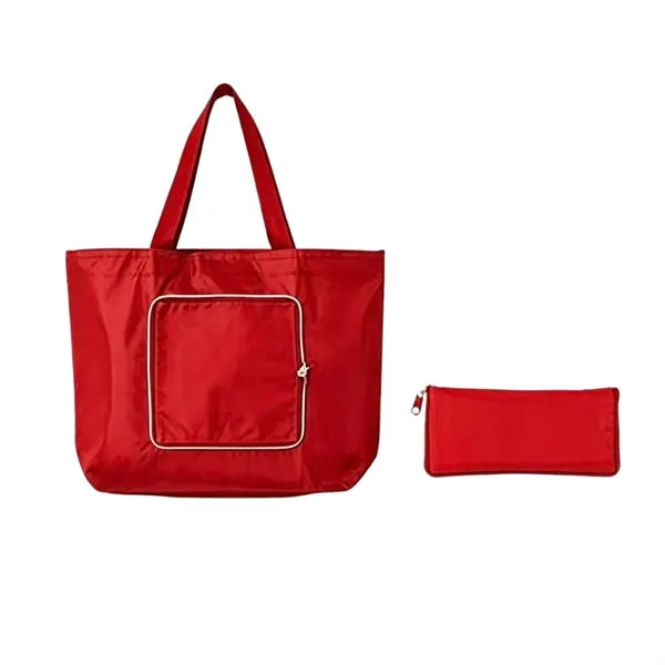Low MOQ Multi-Color Portable Foldable Shopping Handbag