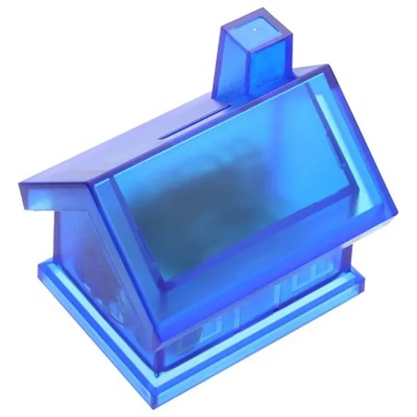 Eco-Friendly House Shaped Plastic Bank