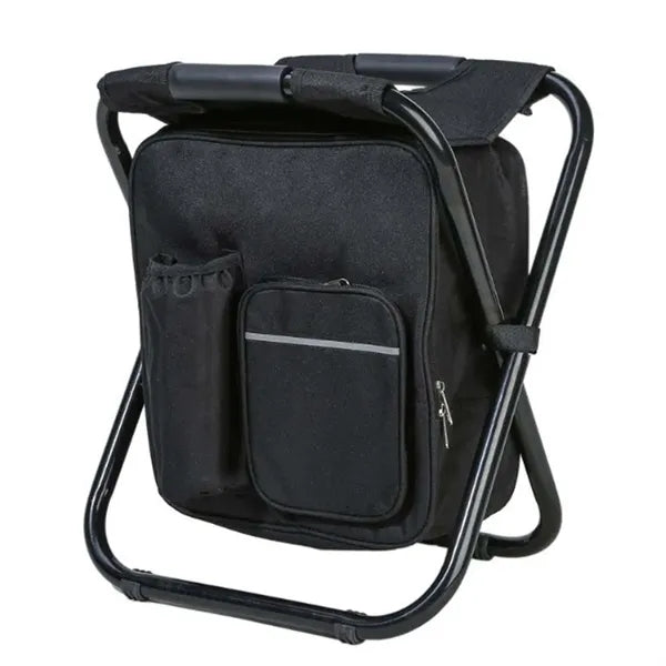 Outdoor Fishing Chair with Cooler Bag