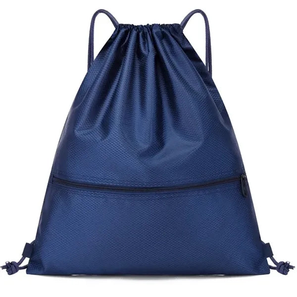 Nylon Drawstring Travel Backpack