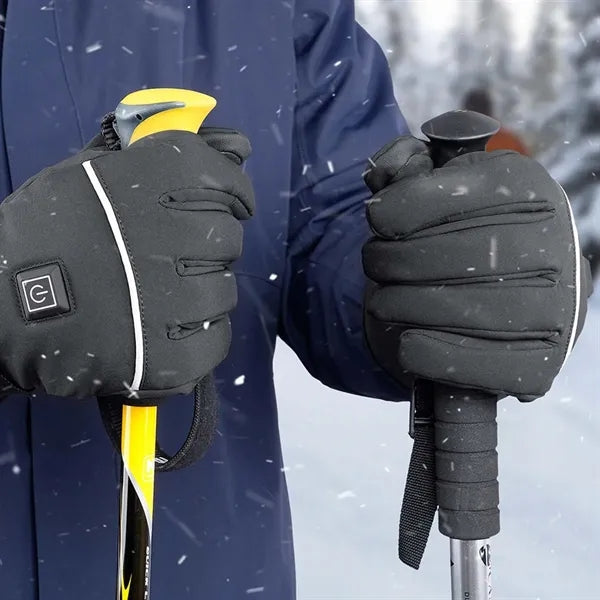 Waterproof Windproof Touchscreen Heated Gloves For Winter
