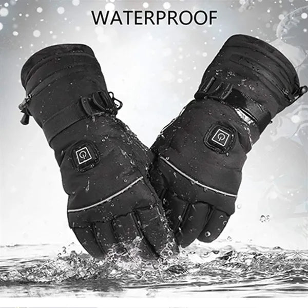 Waterproof Windproof Touchscreen Heated Gloves For Winter
